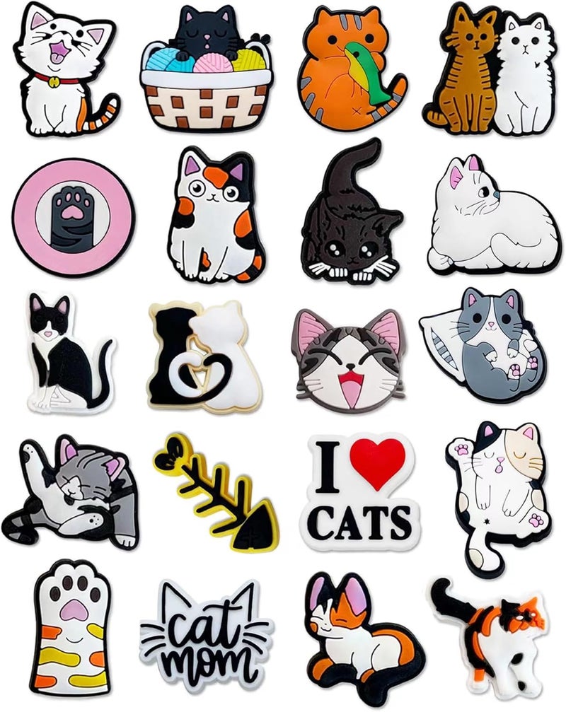 BOWNDY Animals Shoe Charms for Clog Shoes,Random Bulk Cute Girly Decoration Pin Charms for Men Women - Image 1